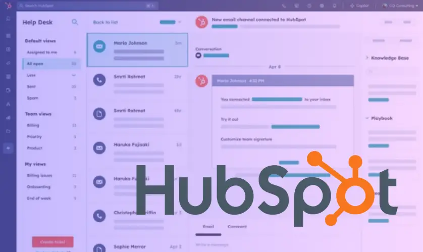 HubSpot platform használata digitális marketinghez.