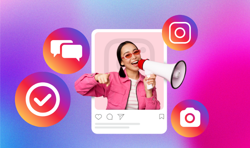 Az Instagram hirdetés előnyeit bemutató kép.